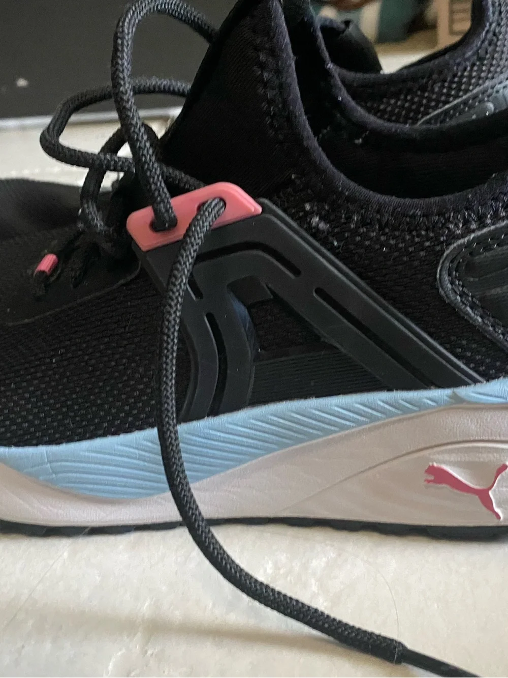 Puma black sneakers